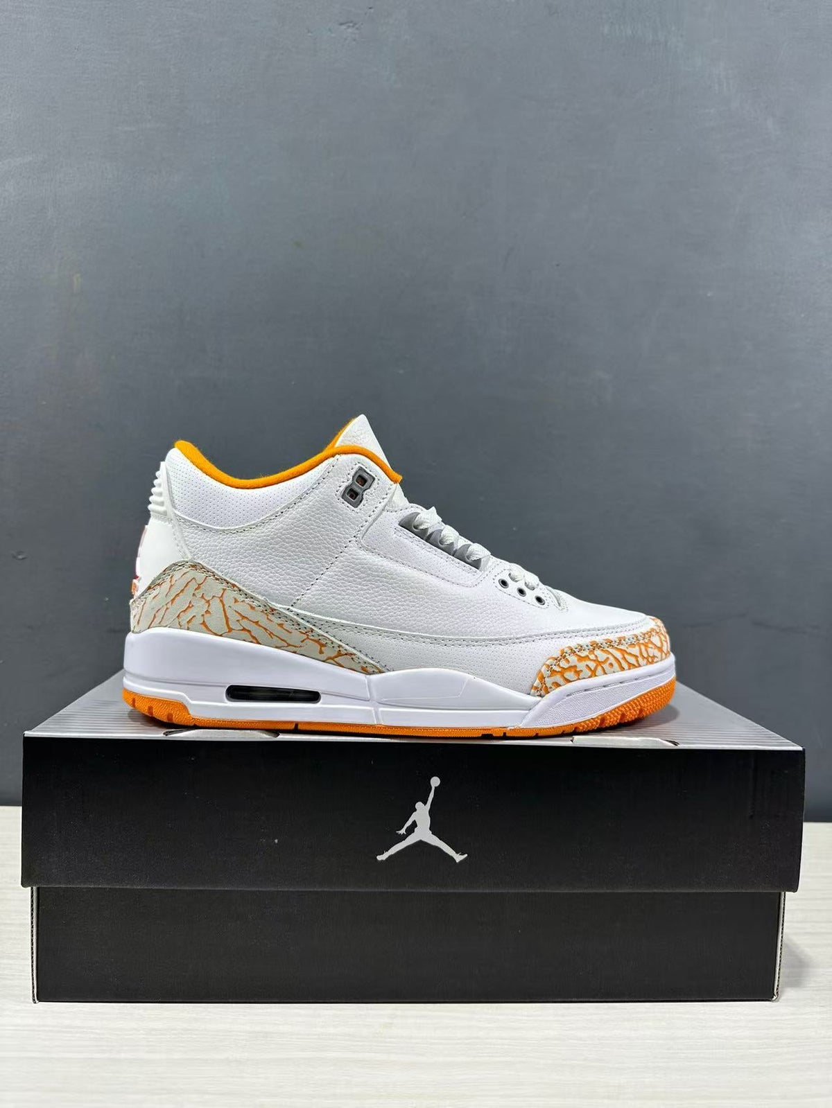 Jordan Air Jordan 3 Retro White Orange Peel Women's Sneakers CK9246-101