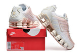 Nike Shox TL Sneakers in White and Pink