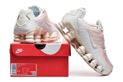 Nike Shox TL Sneakers in White and Pink