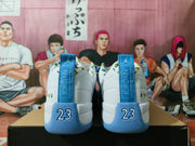Jordan Basketball Sneakers White and Blue