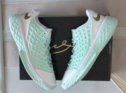 Nike Kobe 3 Basketball Shoes Jade White Gold