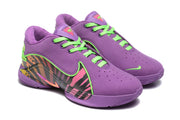 Nike 908-6 Purple Green Basketball Sneakers
