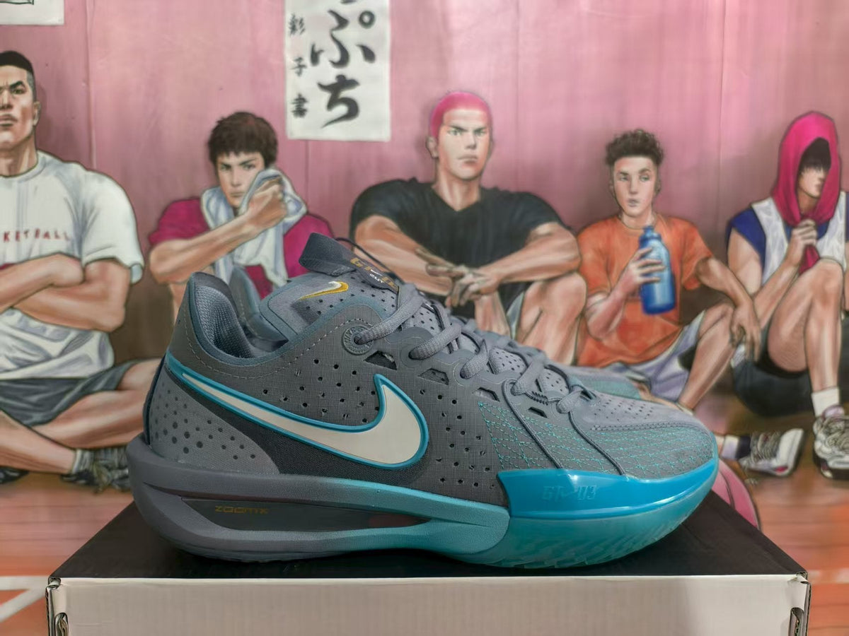 Nike Basketball Sneakers Gray Blue