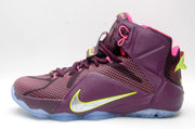 Nike High-Top Basketball Sneakers Burgundy Pink