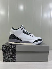 Jordan Air Jordan 3 Retro White Cement Grey Sneakers CT8532-106