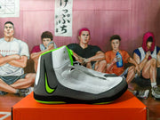 Nike Wrestling Shoes Gray Black Green