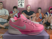 Jordan Pink Two-Tone Basketball Sneakers