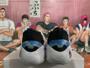 Li-Ning Black Blue Yellow Basketball Sneakers