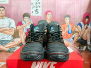 Nike Black and Brown High-Top Sneakers