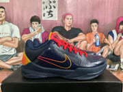 Nike Kobe Basketball Shoes in Navy, Red and Orange