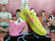 Nike Sabrina Basketball Shoes SpongeBob Pink and Yellow
