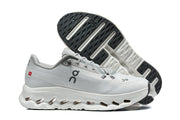 On Cloudmonster 3 Running Shoes in Light Gray