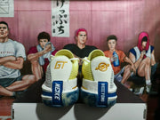 Nike GT Cut 3 Basketball Shoes White Yellow Blue