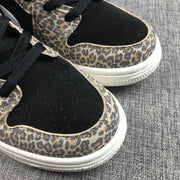 Air Jordan 1 Mid SE GS Leopard Sneakers BQ6931-021