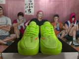Nike GT Basketball Sneakers Fluorescent Green