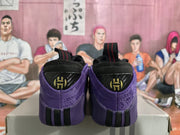 Year of the Snake Purple Basketball Sneakers