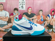 Nike Basketball Sneakers White Blue Kobe-Inspired Style