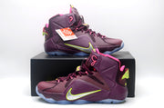 Nike High-Top Basketball Sneakers Burgundy Pink