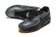 Nike Air Max 90 Black Grey Gum Sole Sneakers