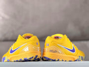 Nike Kobe 4 Basketball Shoes Yellow Purple Lakers Style