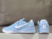 Nike Kobe 8 Basketball Shoes in Light Blue and White