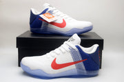 Nike Kobe 11 Team USA Basketball Shoes White Blue Red