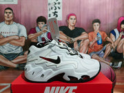 Nike Air Basketball Sneakers White Black Red
