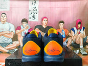 Nike Kobe 5 Basketball Shoes Navy Orange