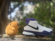 Nike Kobe 1 Kids' High-Top Sneakers White and Purple