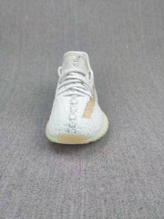 Yeezy 350 V2 Kids Sneakers Pale Gray with Tan Stripe