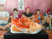 Nike Basketball Sneakers Orange and White