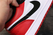 Air Jordan 1 Low Black Toe Sneakers 553558-116