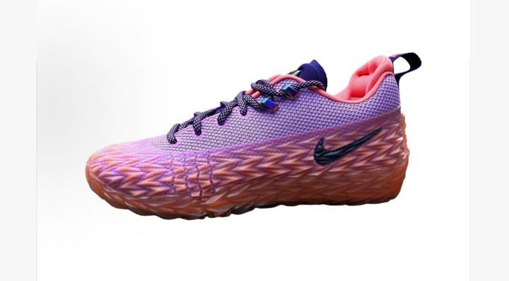 Nike Purple and Orange Sneakers