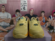Nike Marquette Basketball Sneakers Yellow Green
