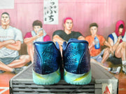 Nike Basketball Sneakers Navy Lime Red Chameleon Style