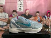 Nike Kobe 6 PE Basketball Shoes Grey and Blue