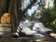 Nike Kobe 1 Kids High-Top Sneakers White Purple
