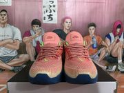 Nike Basketball Shoes in Pink and Lime Green
