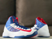 Nike HD2012 Basketball Sneakers White Blue Red