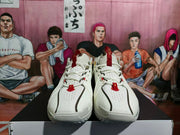 Nike Basketball Sneakers White Black Red Rabbit Year