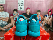 Nike Basketball Sneakers Blue with Red Laces
