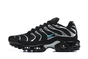 Nike Air Max Plus Black and Silver Sneakers
