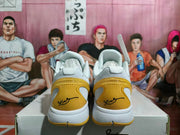 Nike Basketball Sneakers White and Gold