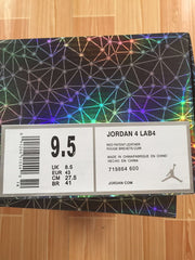 Jordan 4 Red Patent Leather Sneakers 719864 600
