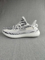 Yeezy 350 V2 Knit Sneakers Black and White