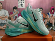 Nike Running Shoes White Green Gray Black