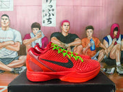 Nike Kobe 6 Protro Basketball Shoes Red Green