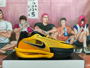 Nike ZoomX Basketball Sneakers Yellow Black