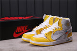 Jordan 1 High Off-White Sneakers White Yellow Grey