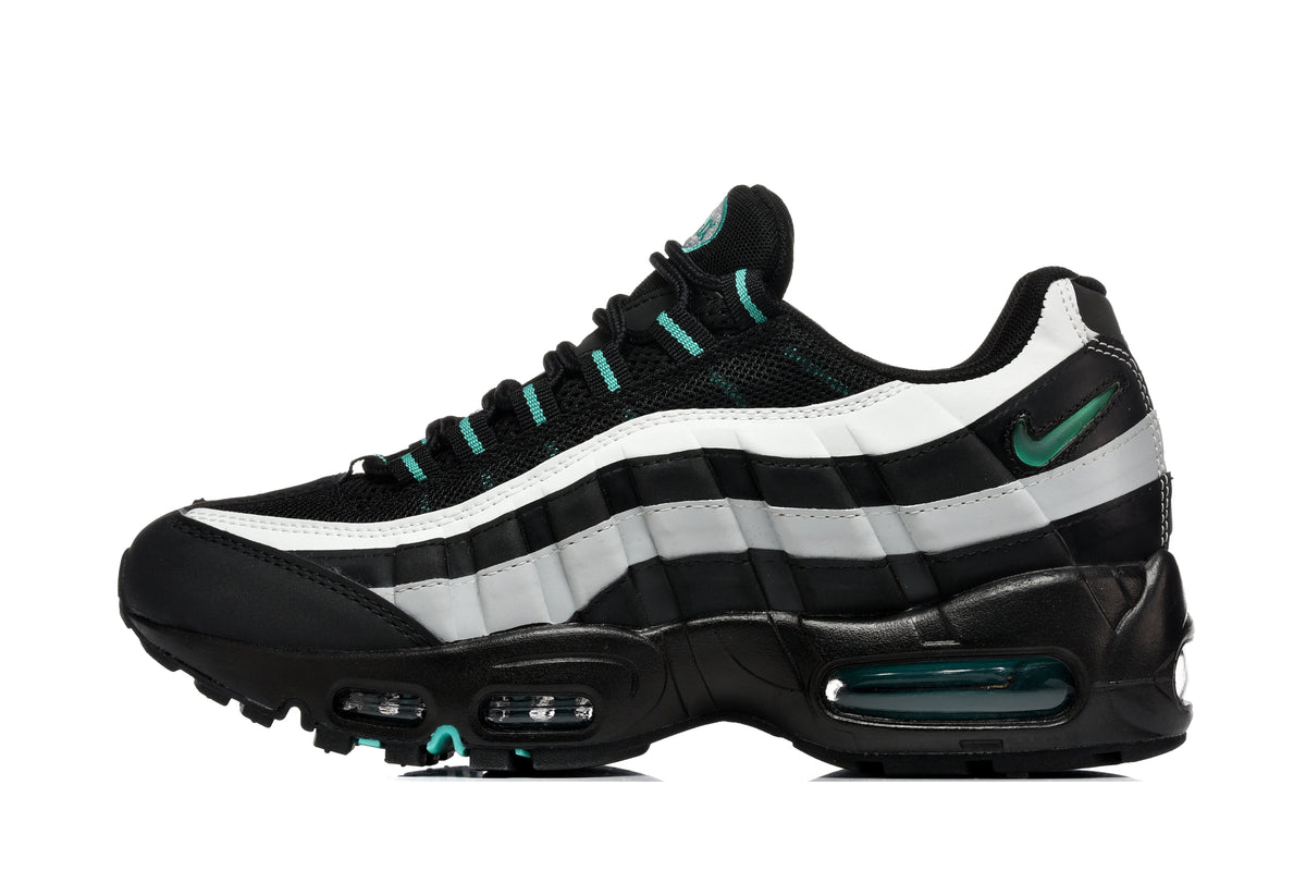 Nike Air Max 95 Black White Teal Sneakers